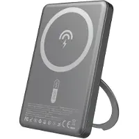 Dudao K28S 20W PD 5000mAh Powerbank mit MagSafe und Standfuß - Grau