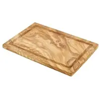 Genware Servierbrett aus Olivenholz - ca. 30x20cm"