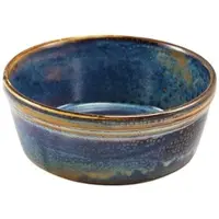 Genware Runde Kuchenform Terra Aqua Blue – 13,6 cm (6 Stk.)"