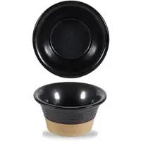 Churchill Livingstone Igneous Ramekin Schwarz 15cl /10cm