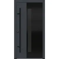FM Türen AS68 Modell 66 1100 x2100 Anthrazit Links Innen Beschläge Set 01