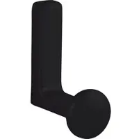 Technik Team Mantelhaken Eryx Breite 25 mm Höhe 62 mm Zinkdruckguss Schwarz Matt