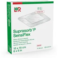 Lohmann & Rauscher GmbH & Co. KG Suprasorb P Sensiflex border lite 15x15cm 10 St