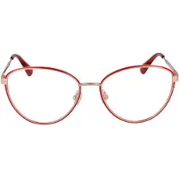 MAX&Co. Damen MO5137 068 Rahmen von BRILLEN Metall Rot Rund Normal