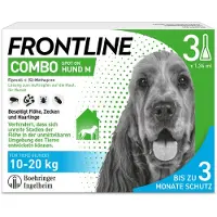 Frontline Combo Hund M (10-20 kg) - 3 Pipetten