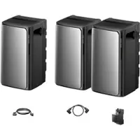EcoFlow Stream Ultra Und 2× Stream AC Pro Balkonkraftwerk Speicher Set Mit Parallelkabel 0,55 m