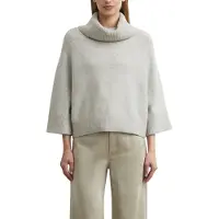Comma Rollkragenpullover / Poncho-Pullover mit weitem Kragen, Loose Fit