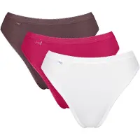 Sloggi Taillenslip "Basic+ Tai" mit hohem Beinausschnitt, Cotton-Mix, glatte Nähte