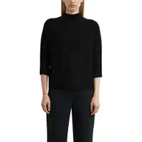 Comma Stehkragenpullover 3/4 Ärmel, Viskosemix