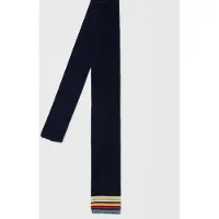 Paul Smith Men Tie Knit Sig Tipping Navy Größe: OS | Krawatten Outlet | Herren | Blau