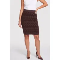 Guess Marciano GUESS Adele Logo Chenille Chocolate Brownie Größe: XXS | Midiröcke Outlet | Damen | Braun