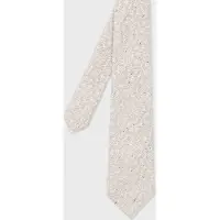 Paul Smith Men Tie Floral Fleck Grey Größe: 6 | Krawatten Outlet | Herren | Grau