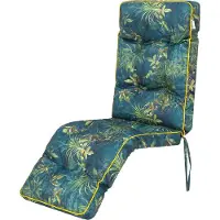 Stanis³aw Jurga Pillowprim Gartenstuhlauflage Ilona – 160×50cm, UV-beständig, für Sessel mit Hocker, Grünes Grass