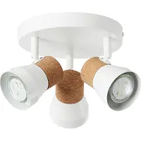Lightbox Spotrondell, 13 cm Höhe, Ø 28 cm, GU10, max. 10 W, Köpfe schwenkbar