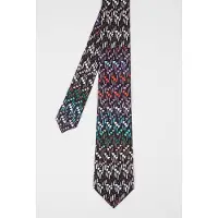 Paul Smith Men Tie Painted Geometric Very Dark Navy Größe: 8 | Krawatten Outlet | Herren | Blau