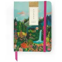 Coppens Pocket Agenda Querformat mit Wasserfall „Orange Sky“ A6 –