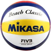 MIKASA - "Beach Classic" Volleyball PP7739 (5) (Weiß/Blau/Gelb)