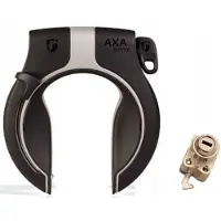 Axa Victory Rahmenschloss Schwarz mit Batteriefachschloss