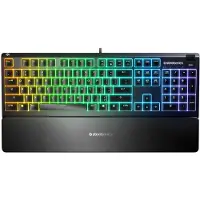 SteelSeries Apex 3 LED Beleuchtete Kabelgebundene Tastatur Schwarz TP7F-JHEI