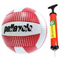 Midex MDPS24 Rote und Weiße Volleyball Genäht
