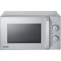 Toshiba MW2-MG20PE(SL) Mikrowellenherd 700 W mit knuspriger Grill- & Kombigarfun