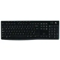 Logitech Wireless Keyboard K270 Tastatur Schwarz Kabellos 4KW4-1Z 920-003738