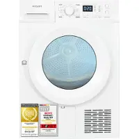Exquisit Wärmepumpentrockner | TWP5701-030E weiss | 7 kg | 16 Programme | Restlaufzeitanzeige | 67 dB | Energieklasse E | Weiß