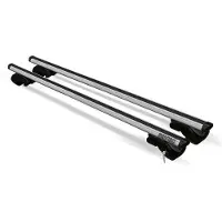 Menabo Dozer XXL | Dachträger Peugeot - Partner Tepee 2008-2018 - Aluminium - Länge 150 cm - Tragkraft 90 kg - 2er-Pack