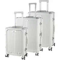Van Hill Herolite Hartschalen-Kofferset 3-teilig mit TSA-Schloss