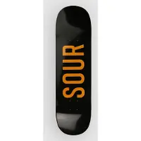 Sour Solution Sour Army Square Wood 8.5" Skateboard Deck black Gr. Uni