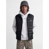 Jack & Jones Steppweste "JJEKINGSLEY LIGHT BODYWARMER COLLAR NOOS" Kunstfaser, regular fit