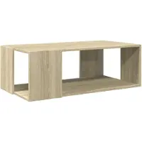 vidaXL Couchtisch Sonoma-Eiche 89,5x48x30 cm Holzwerkstoff