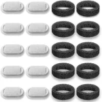 Sonstiges 10er-Pack Ersatzfilter für Trinkbrunnen, kompatibel mit Tomxcute 3,2L Edelstahl
