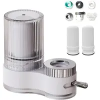 Sonstiges Wasserfilter für Waschbecken, 7-lagiger Verbundfilter, Weiß, 2 Filter