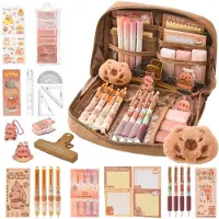 Sonstiges Federmäppchen Set mit Stiften Clips Lineal für Kinder & Schüler