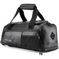 StarTech.com Fahrradtasche - Doppel Fahrradtasche für Gepäckträger - 13 l Volumen - Wasserdichtes PVC - Umhängetasche - Schwarz