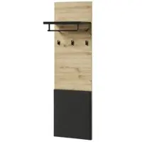 Möbel Kraft Garderobenpaneel ¦ holzfarben ¦ Holzwerkstoff ¦ Maße (cm): B: 40 H: 133 T: 27.0