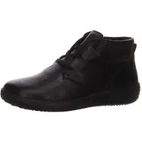 Waldlaufer Schnürhalbschuhe in schwarz, Gr. 6.5