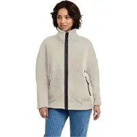 Jack Wolfskin Plüschjacke "STONE LITE JKT W" mit wärmender Funktion, windabweisend, atmungsaktiv