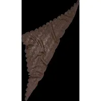 Becksöndergaard Damen Schals Opany Triangle Scarf - Bruin - Größe ONESIZE