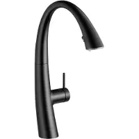 NABER KWC Zoe 1, Spültischarmatur, schwarz matt, Hochdruck