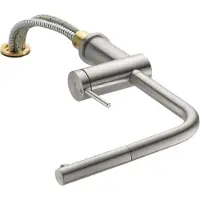 Kwc Livello 5E Fensterarmatur, Spültischarmatur, Edelstahl, Hochdruck