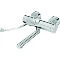 Schell Vorwand-WT-Armatur VITUS VW-AH-T Thermostat mit Desinfektion chrom 270mm