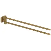Kludi VELA S Doppel-Handtuchstange Länge 440MM Brushed Gold, 25977N0 25977N0