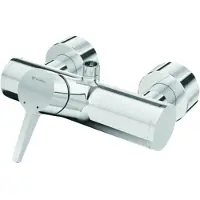 Schell Brause-Einhebelmischer VITUS VD-EH-M Duschanschl ob, AP, f Mischw, verchromt