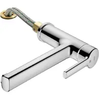 NABER KWC Luna E4 Fensterarmatur, Spültischarmatur, chrom, Hochdruck