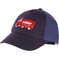 Maximo Baseball Cap Feuerwehr-Motiv, mit Stickerei, mit Klettverschluss, Baumwolle