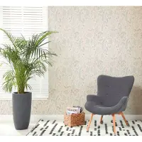 A.S. Création Vliestapete "Attractive 3 – Nordic Floral" floral aufgeschäumt Metallic, glänzend
