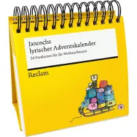 Sonstige Verlage Janoschs lyrischer Adventskalender | Dekorativer Postkarten-Adventskalender zum Aufstellen von Janosch