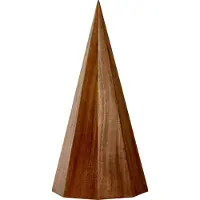 Lambert Pyramis Tannenbaum, Mangoholz,dunkel gebeizt H35cm 46217 SP25-2